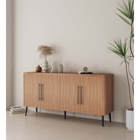 Manhattan Comfort Jodie Sideboard in Maple SB001-MP